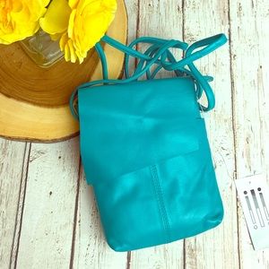 Ili New York Leather Crossbody NWT
